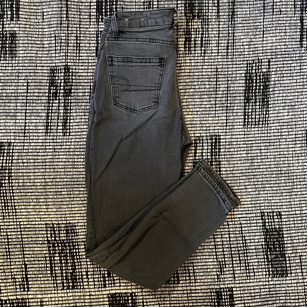 American eagle 00 stretch Mom jean